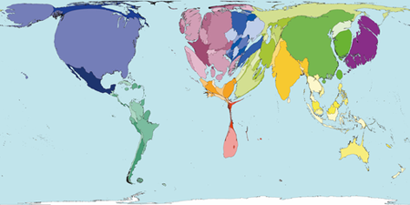 world map