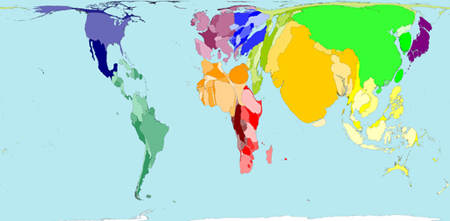 world map