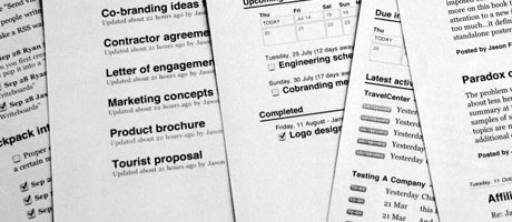 basecamp print layouts