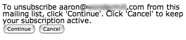 cancel