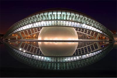 The City of Arts and Sciences in Valencia, Spain