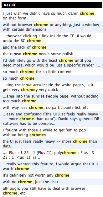 Chrome