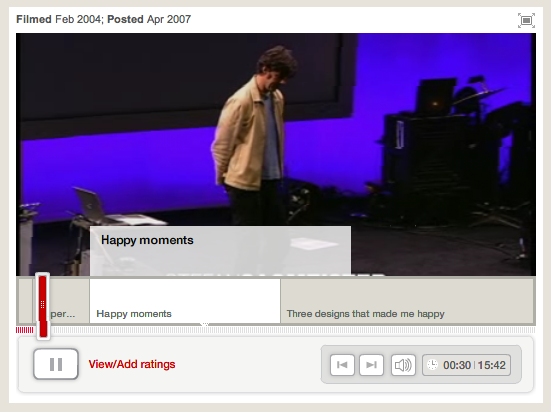 tedtalks player