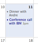 pencilled in