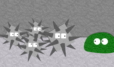 prickles and goo