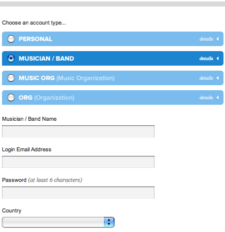 signup