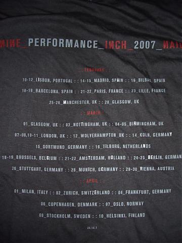tour shirt
