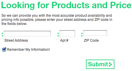 zip search