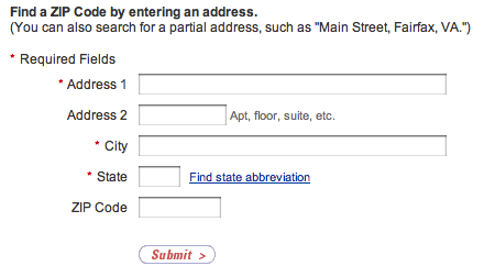 zip usps